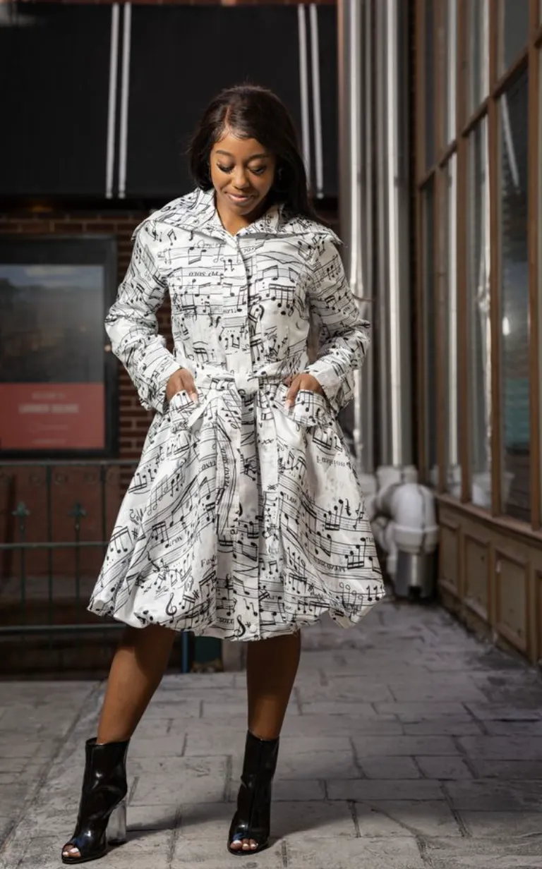 11665 - Bubble Coat Dress