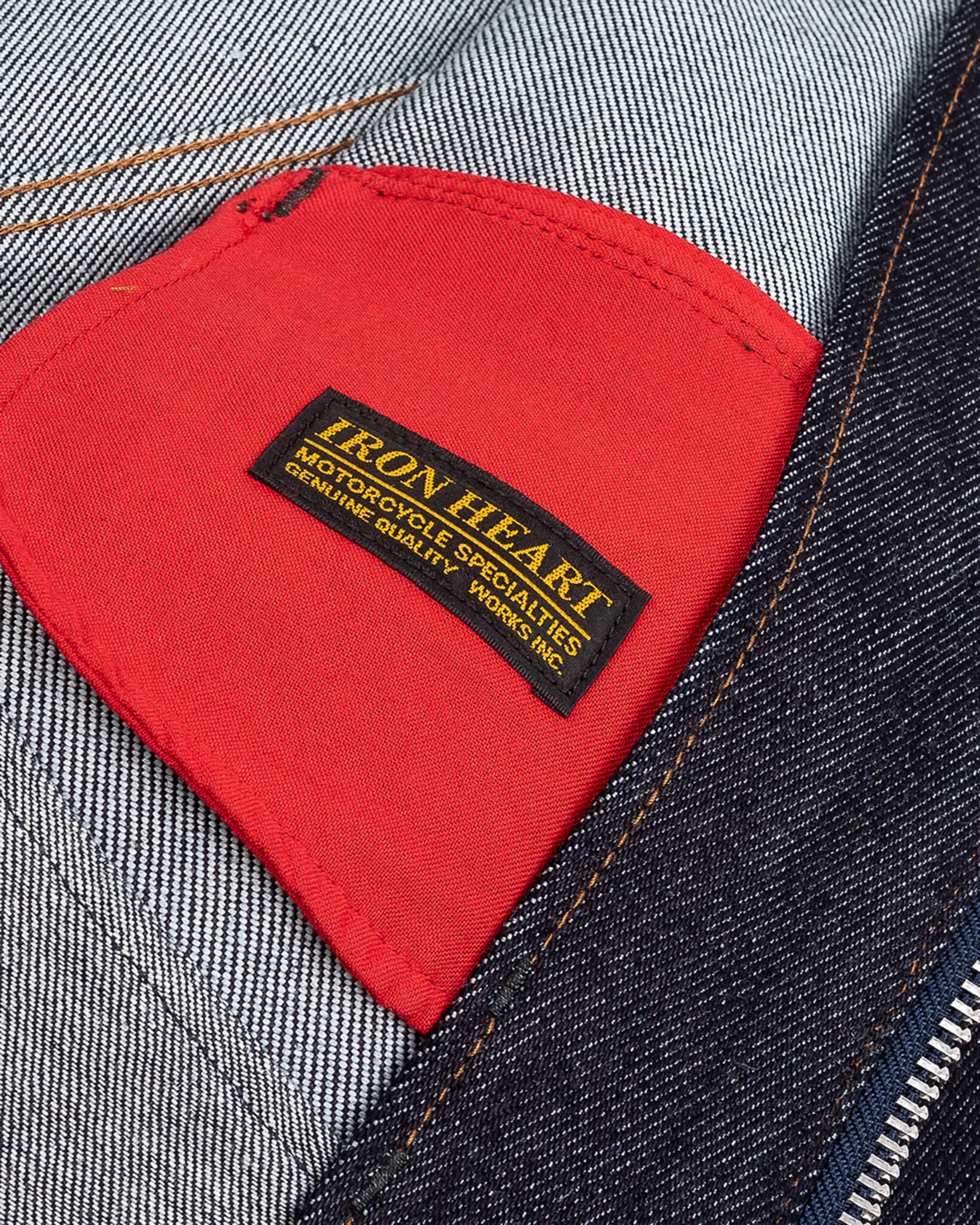 21oz Denim Rider's Jacket - Indigo
