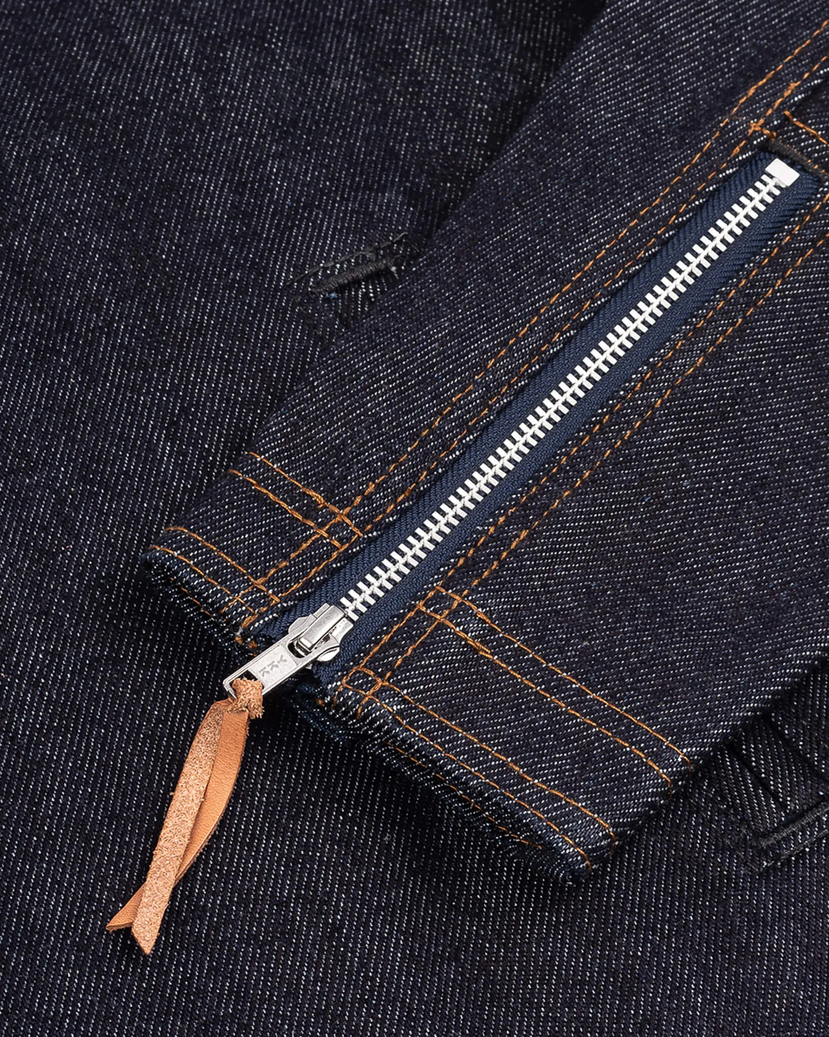 21oz Denim Rider's Jacket - Indigo