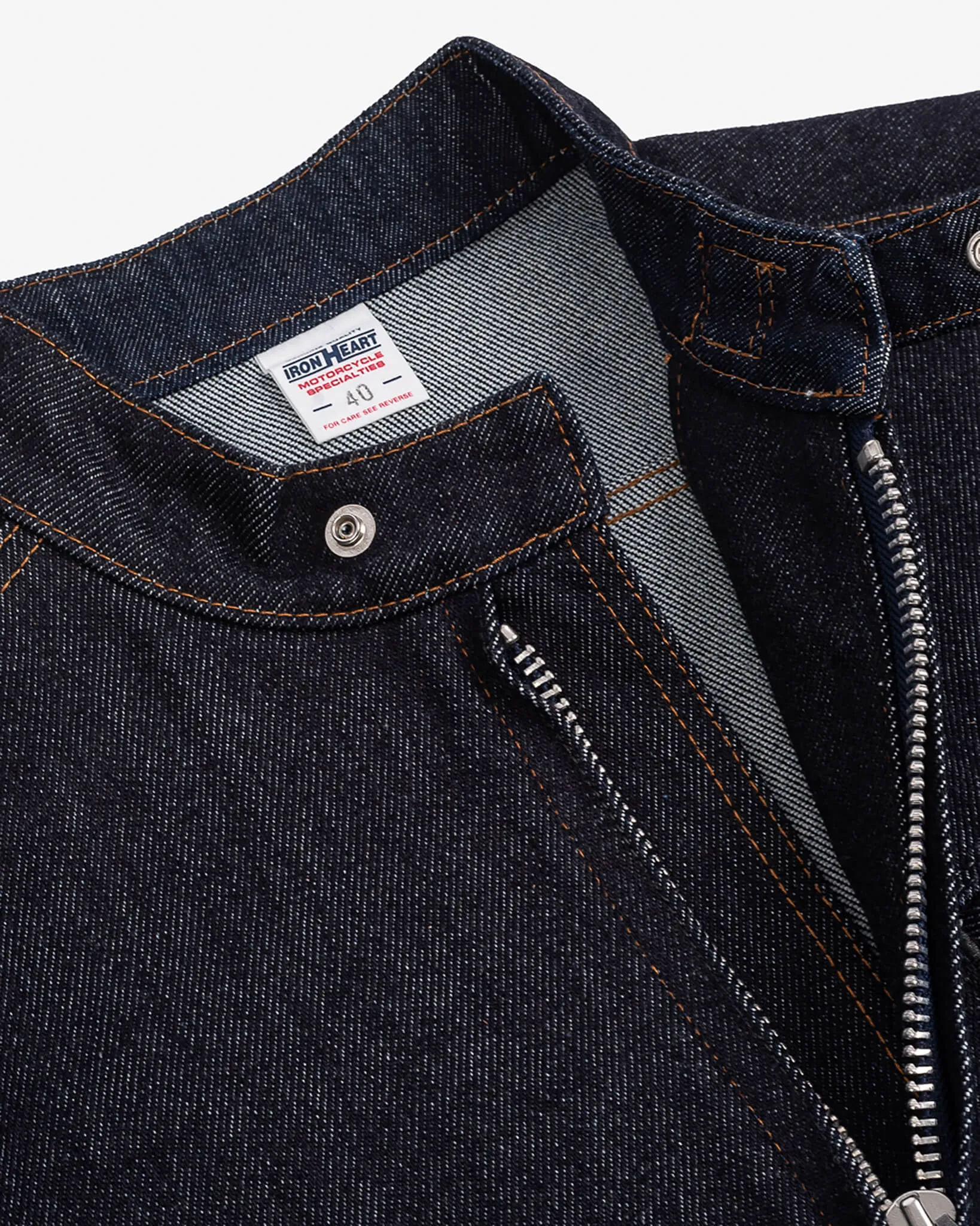 21oz Denim Rider's Jacket - Indigo