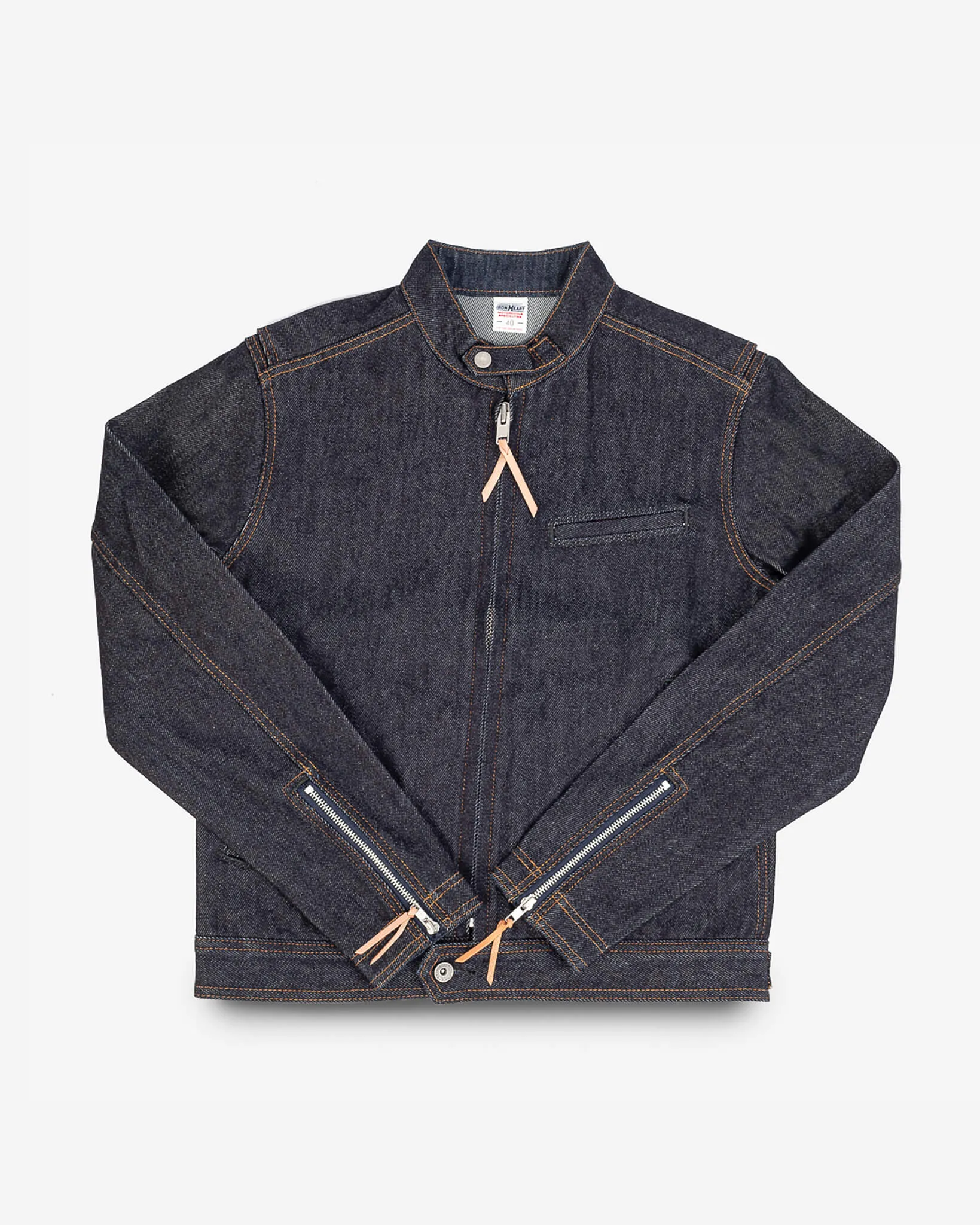 21oz Denim Rider's Jacket - Indigo