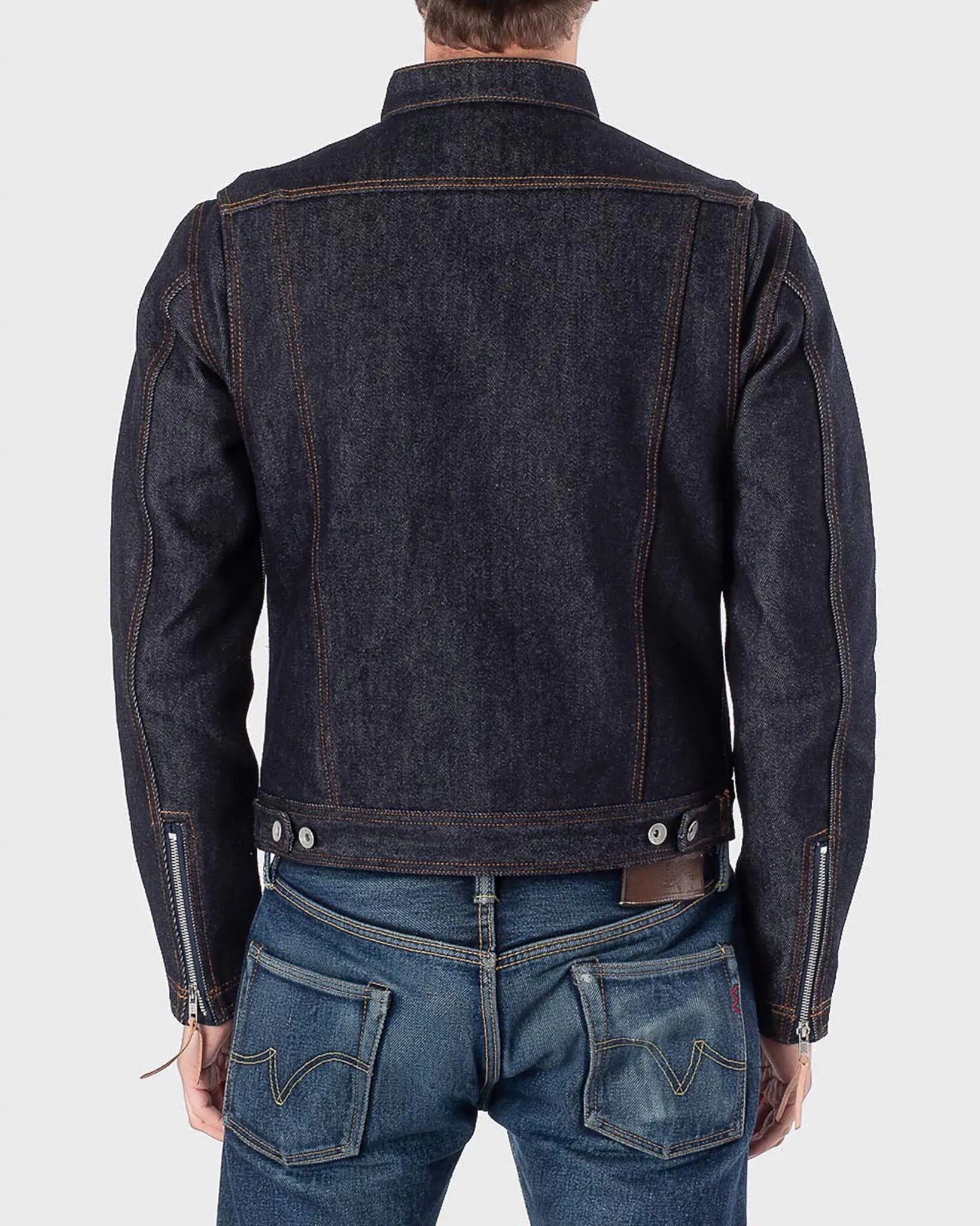 21oz Denim Rider's Jacket - Indigo