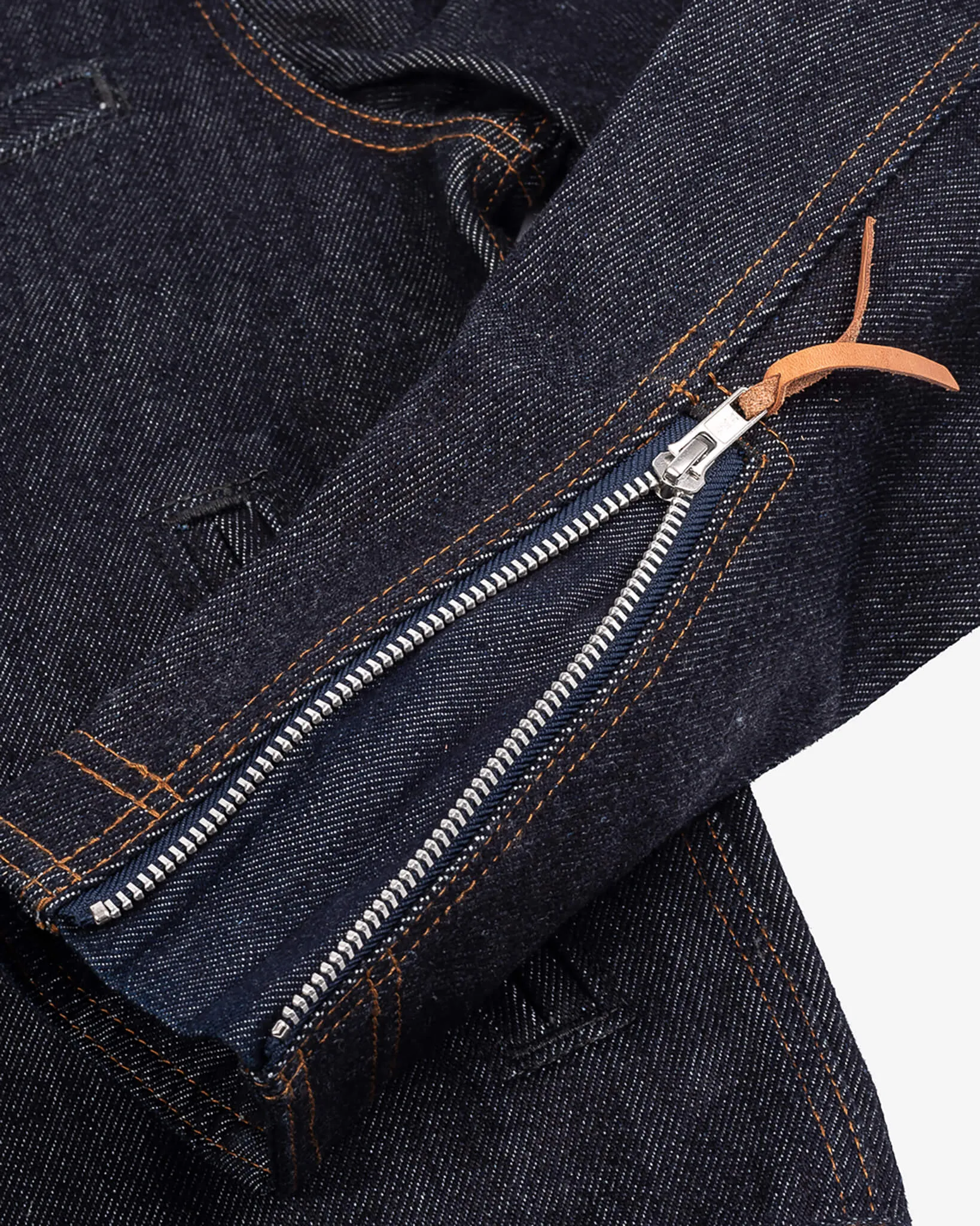 21oz Denim Rider's Jacket - Indigo