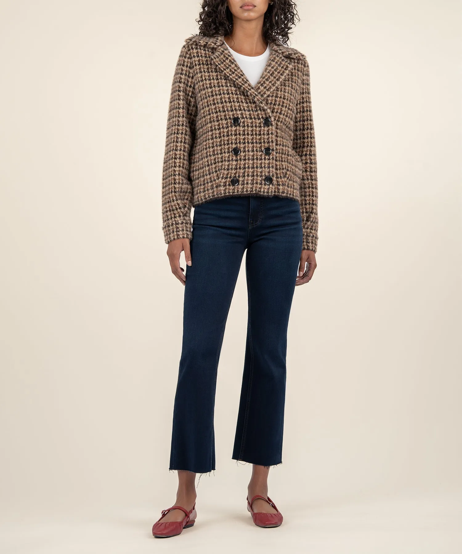 Aaliyah Houndstooth Jacket - SALE