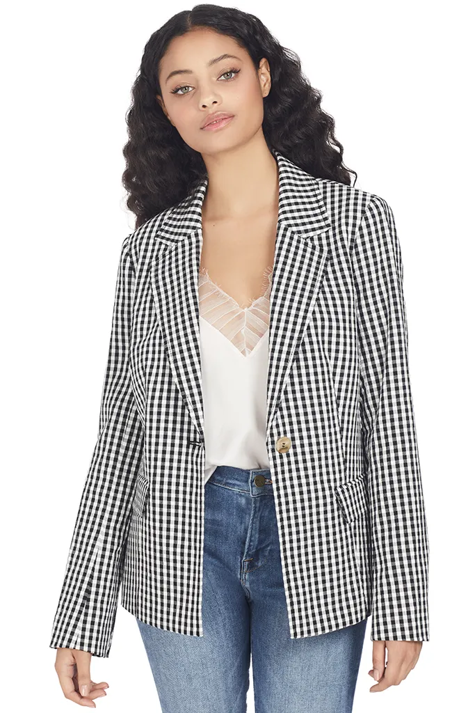 Alejandra Jacket (Black/White)