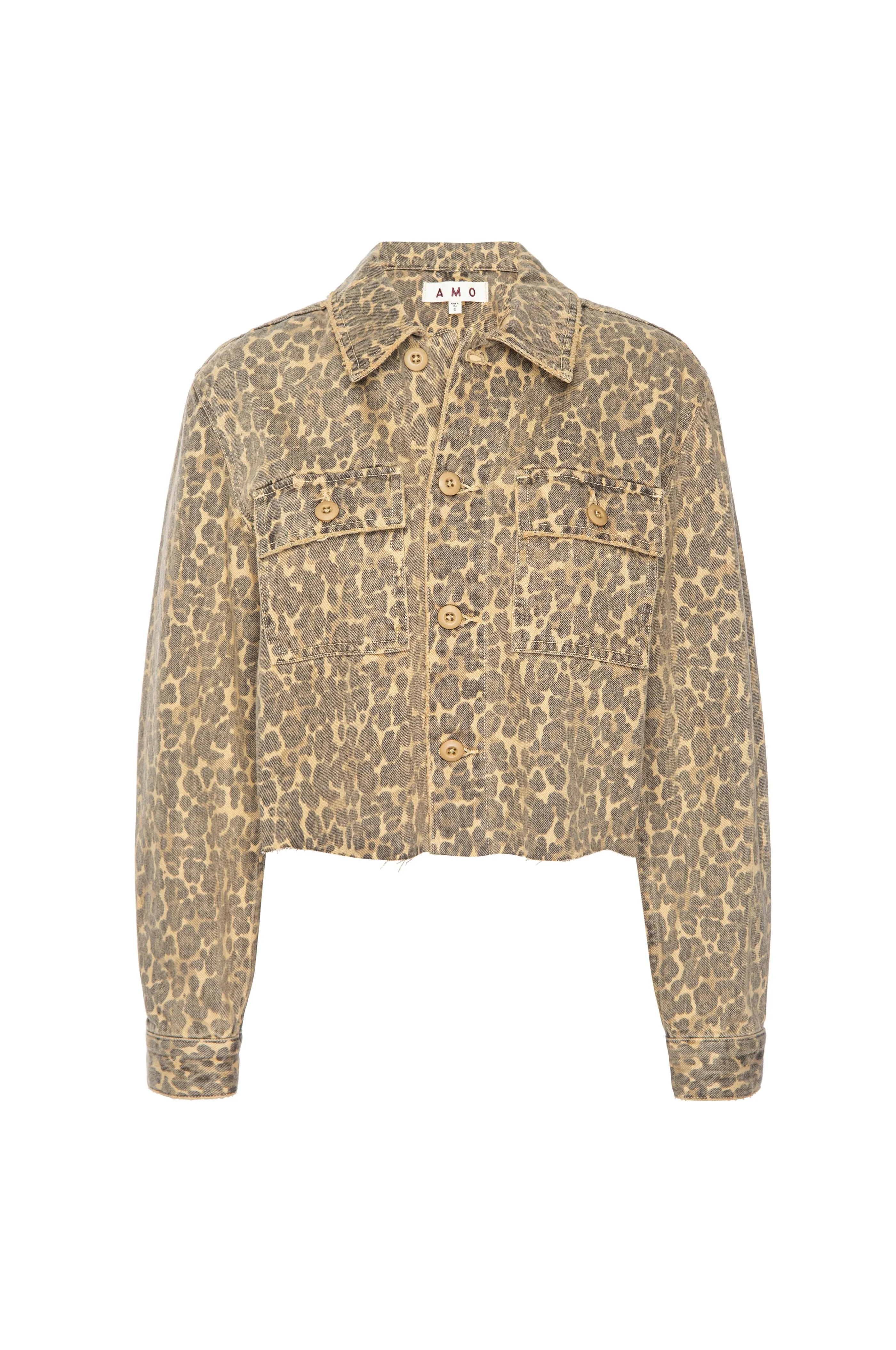 AMO CARLY LEOPARD JACKET
