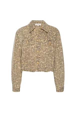 AMO CARLY LEOPARD JACKET