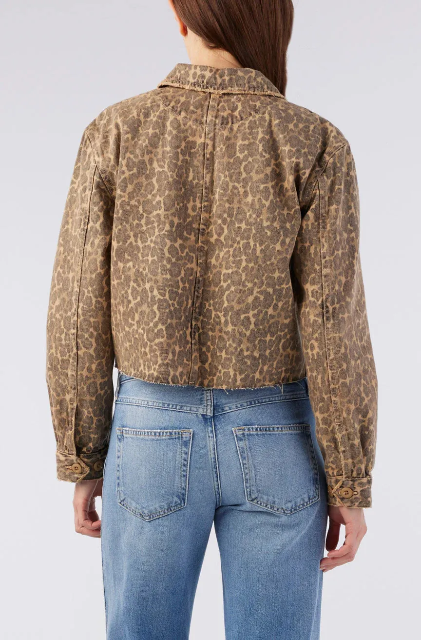 AMO CARLY LEOPARD JACKET