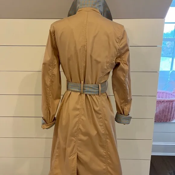 Anthropologie - Gingham-Lined Trench Coat