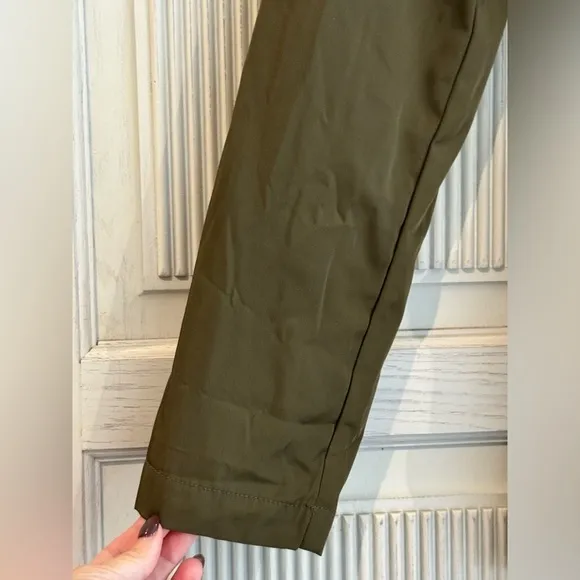 ANTHROPOLOGIE Gisborne Obi Trench Army Green Jacket, Small