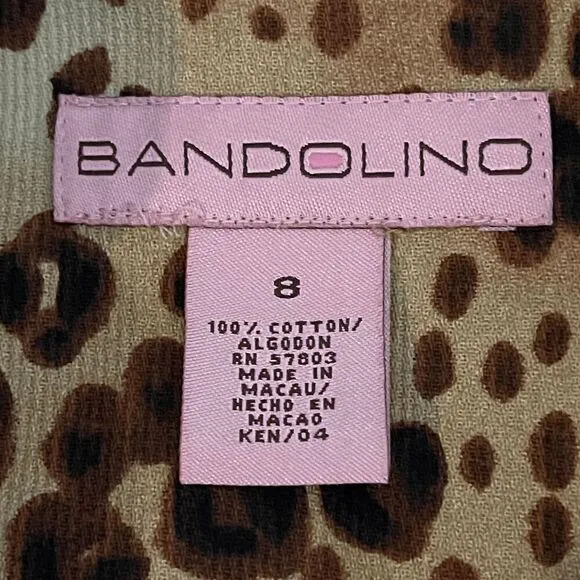 Bandolino Animal Print Corduroy Belted Trench Coat Leopard Womens Size 8 Leopard