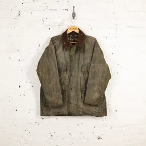 Barbour Bedale Four Pocket Wax Jacket - Green - M