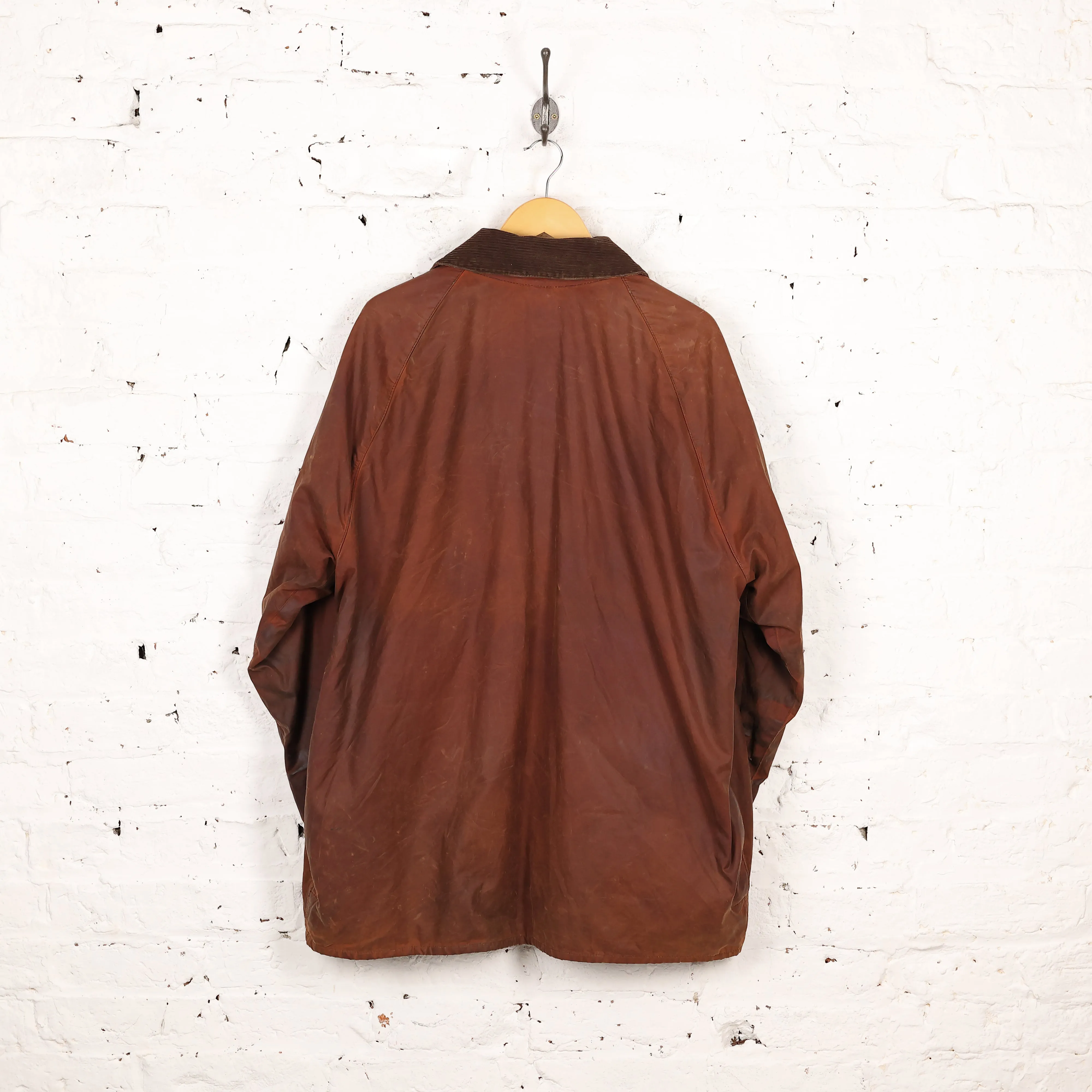 Barbour Classic Beaufort Wax Jacket Coat - Brown - XXL