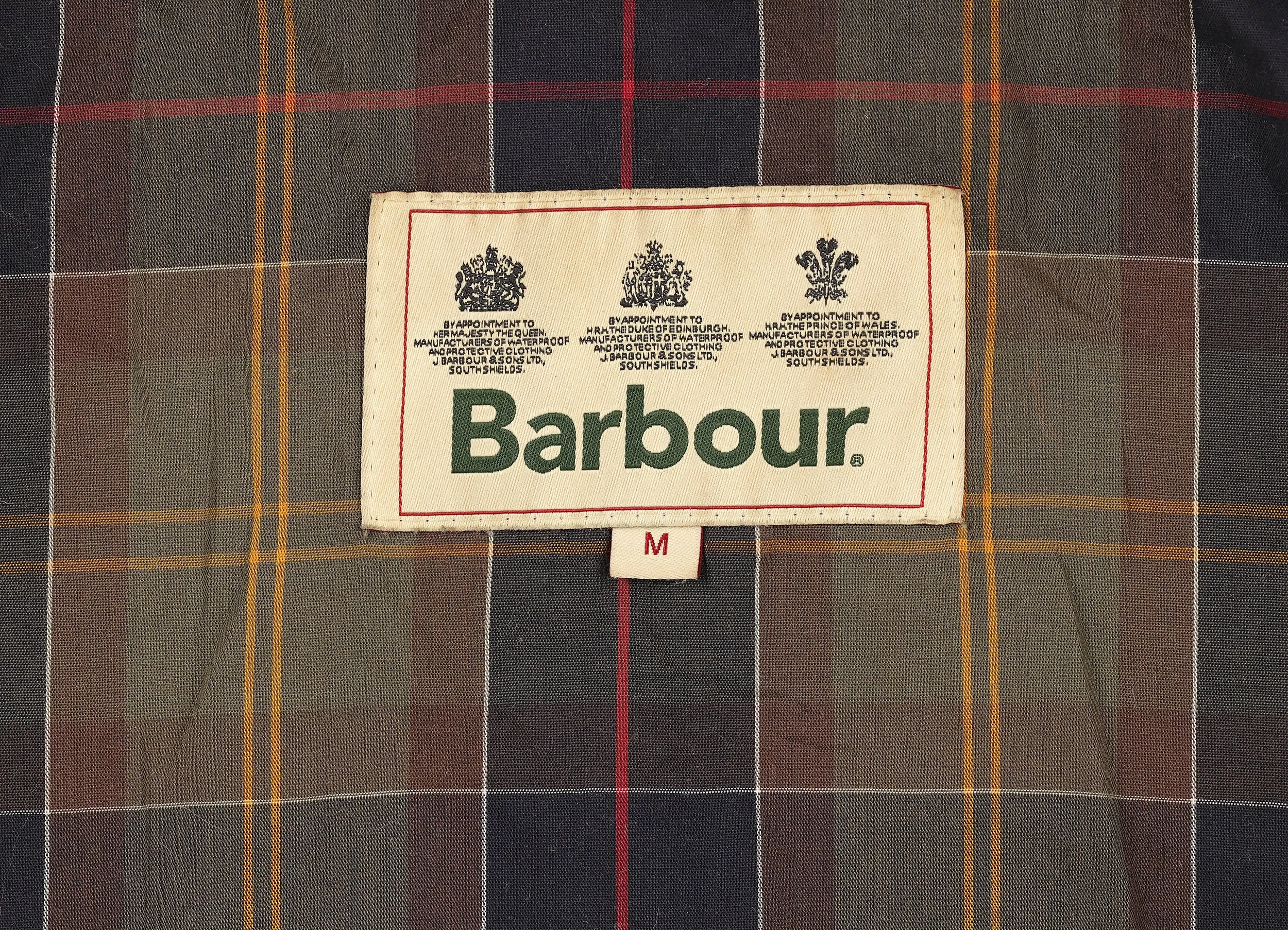 Barbour New Utilty Wax Jacket Coat - Brown - M