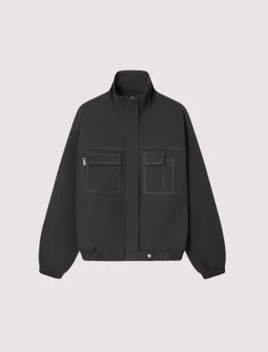 Barrau Jacket in Grey Blue