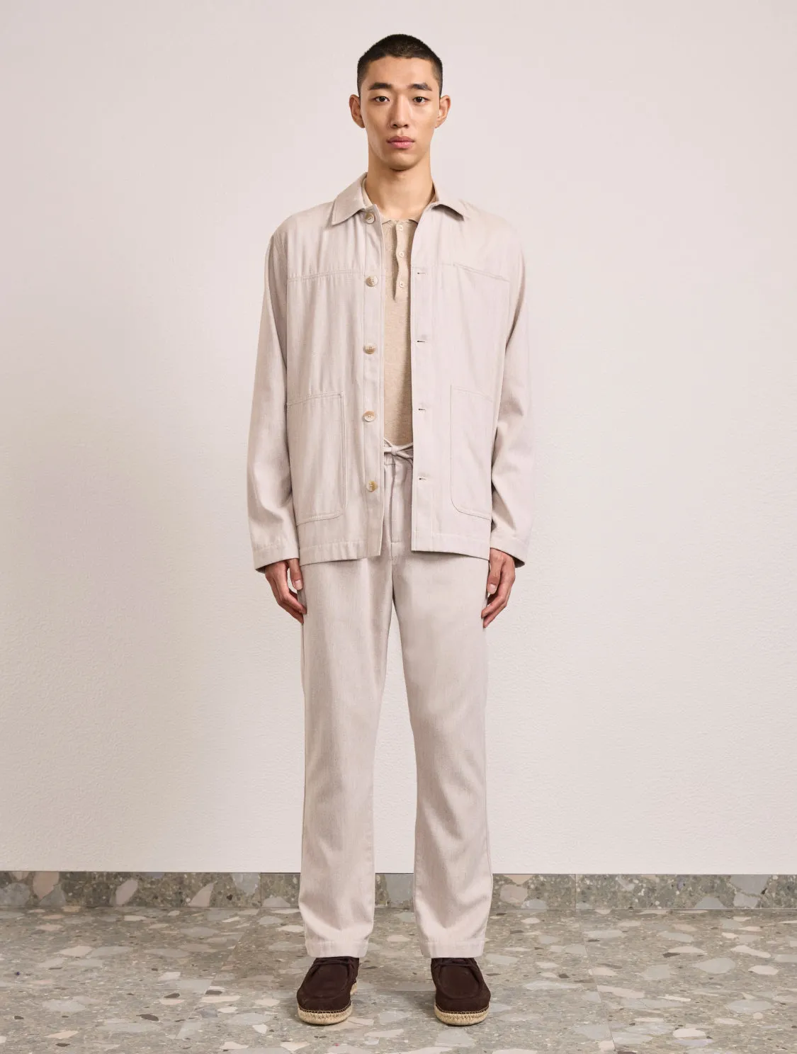 BELFORD COTTON-CASHMERE JACKET