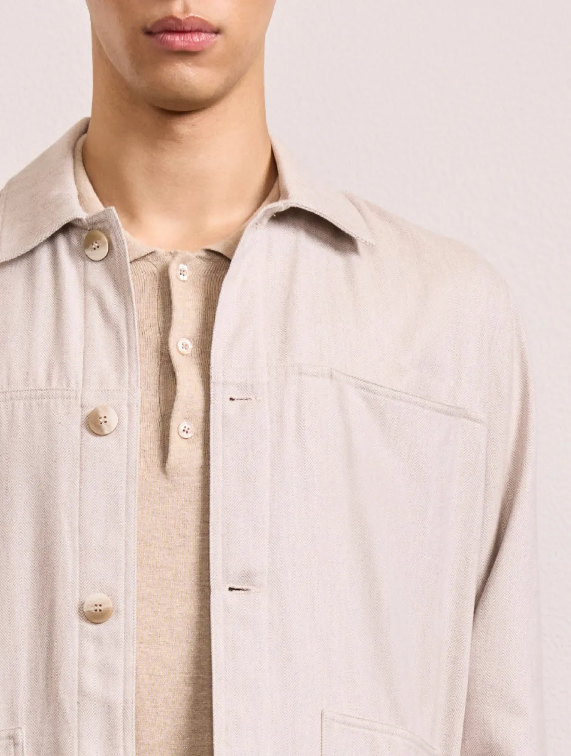 BELFORD COTTON-CASHMERE JACKET