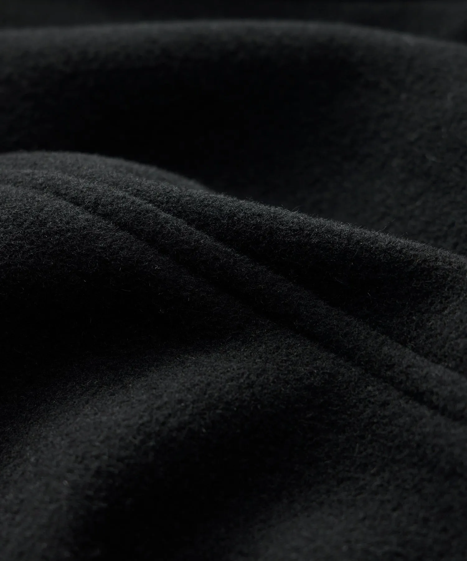 Belted Balmacaan in Black