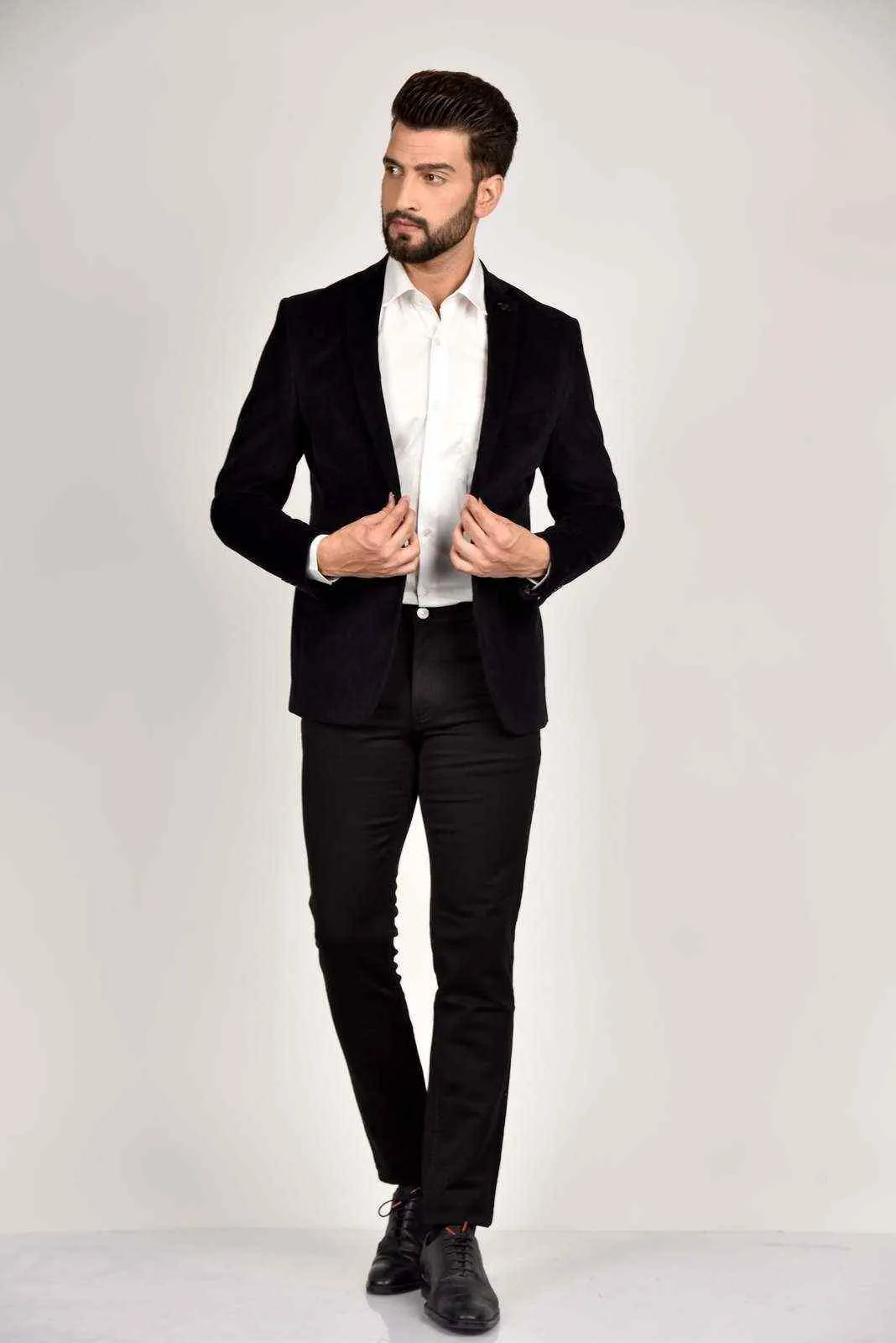 Black cord Blazer