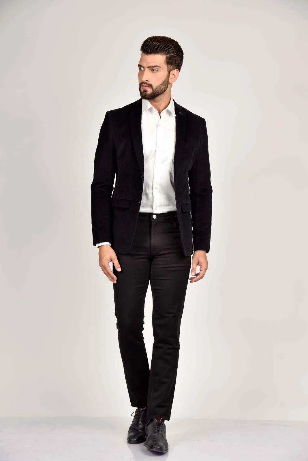 Black cord Blazer