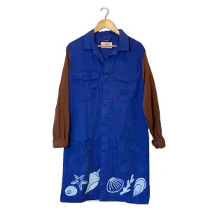 Blue Trench Shell Seeker Jacket #1