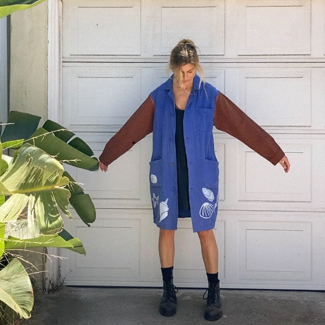 Blue Trench Shell Seeker Jacket #4
