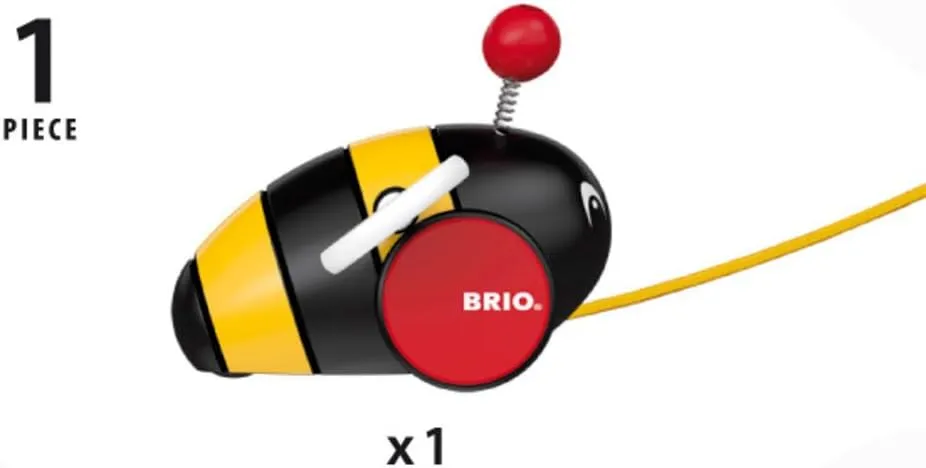 Brio Pull Along Bumblebee