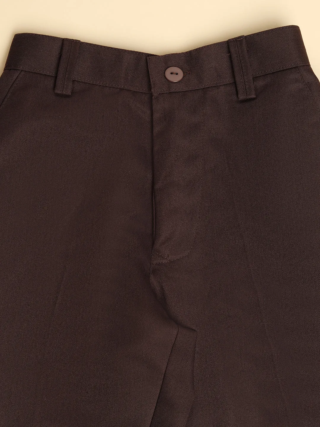 Brown Formal Trousers