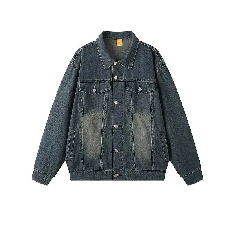 Button Front Denim Jacket