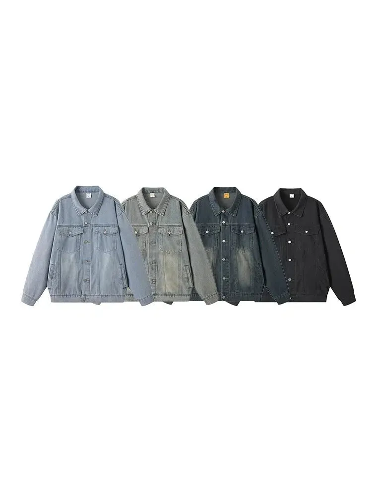 Button Front Denim Jacket