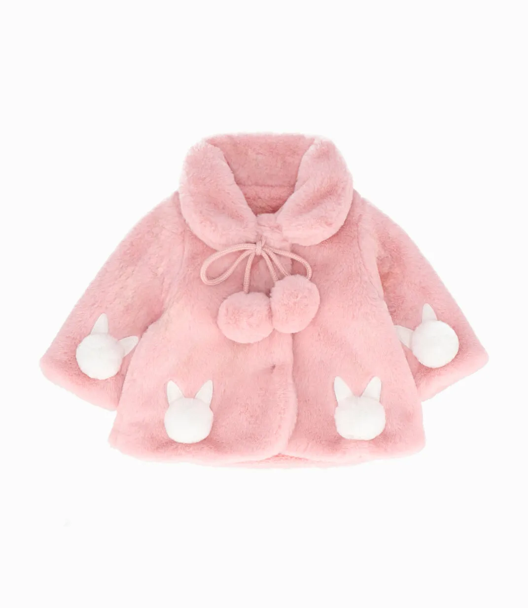 Chaqueta Recién Nacida Con Conejos