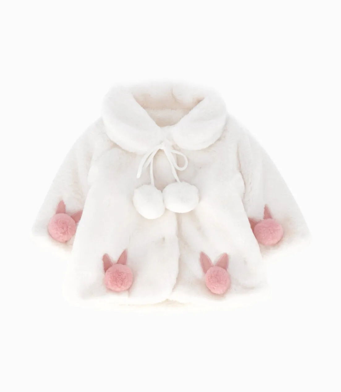 Chaqueta Recién Nacida Con Conejos