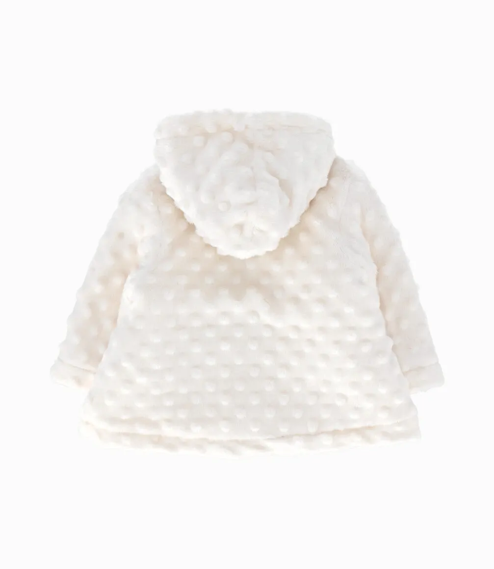 Chaqueta Recién Nacida Con Puntos
