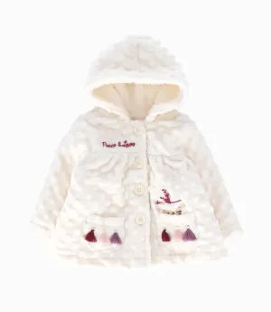 Chaqueta Recién Nacida Con Puntos