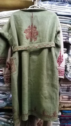 Chitral Coat Chugha Long Pakol Patu Mens Wool Kashmir Chogha Afghan Shawl Woolen Chuga Chugah Chitrali Kashmiri Coat