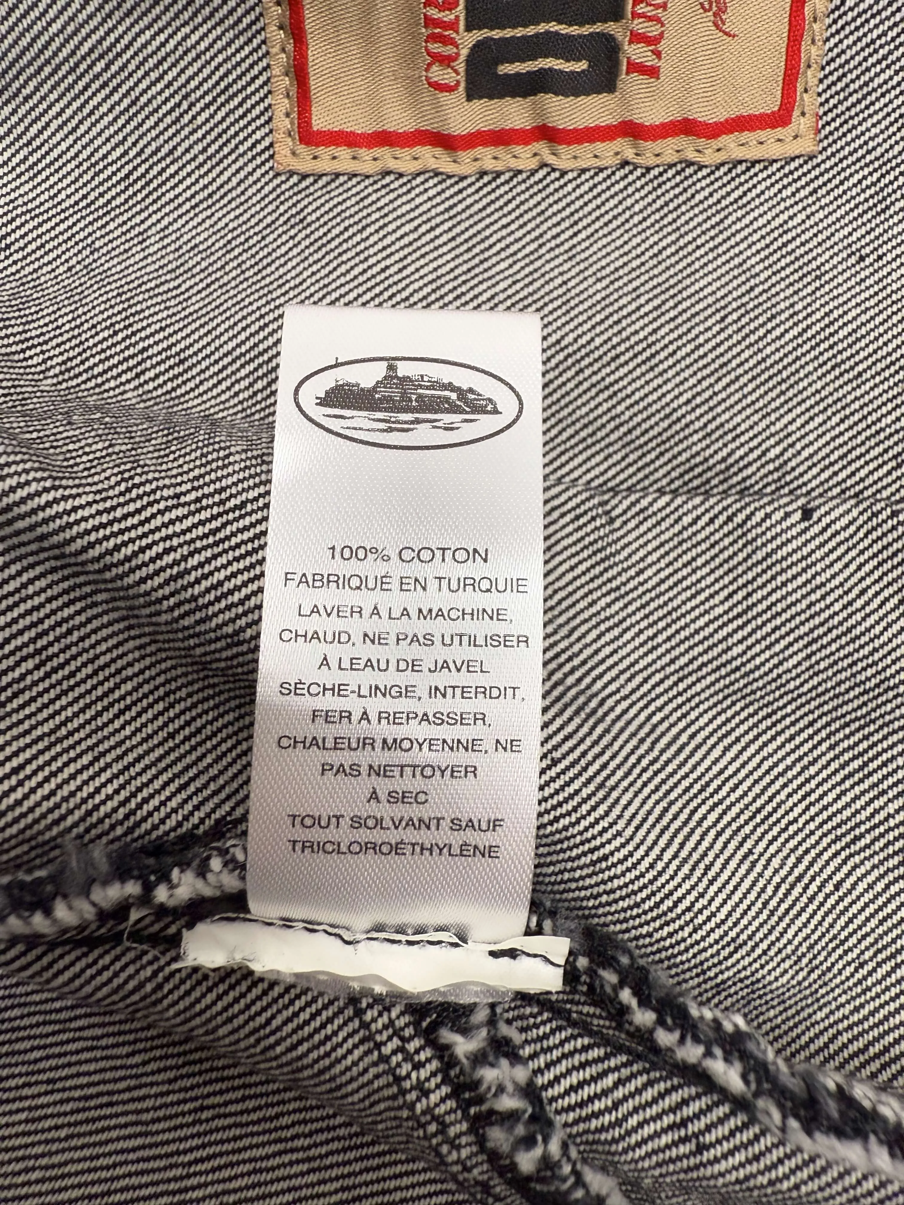 Corteiz C-Star Denim Jacket - Black Denim (Unused)