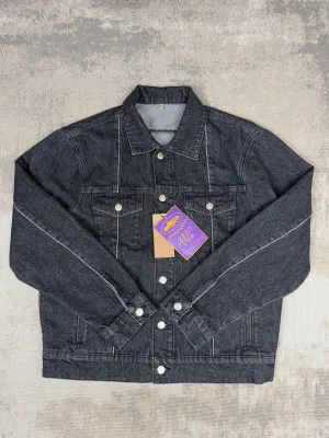 Corteiz C-Star Denim Jacket - Black Denim (Unused)