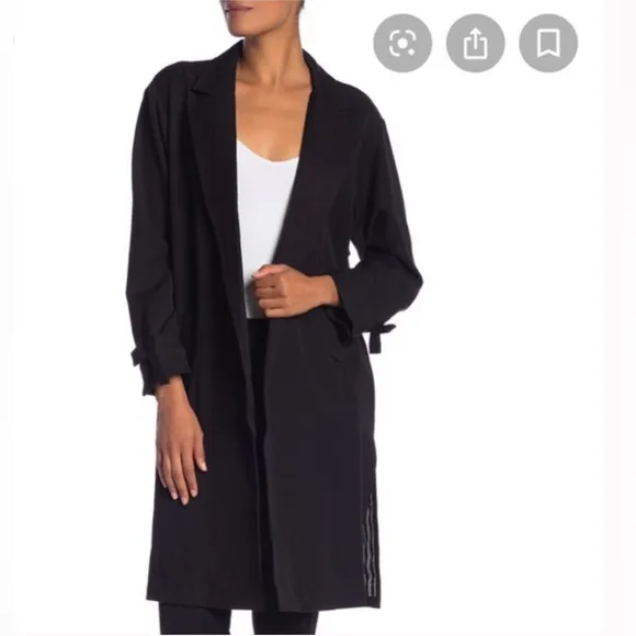 Daniel Rainn camel trench coat, Size L