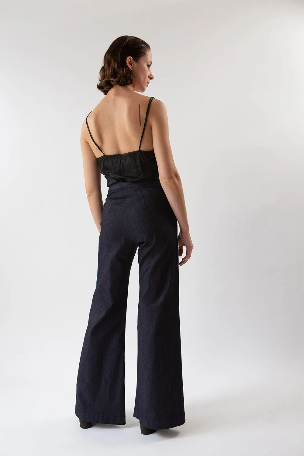 Darby Denim Pant in Dark Indigo