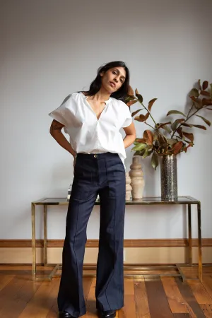 Darby Denim Pant in Dark Indigo