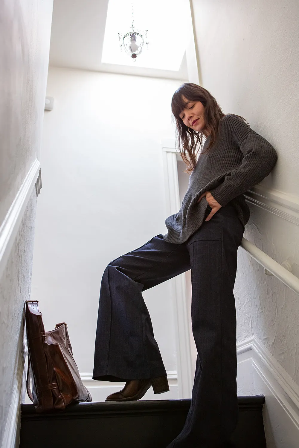 Darby Denim Pant in Dark Indigo