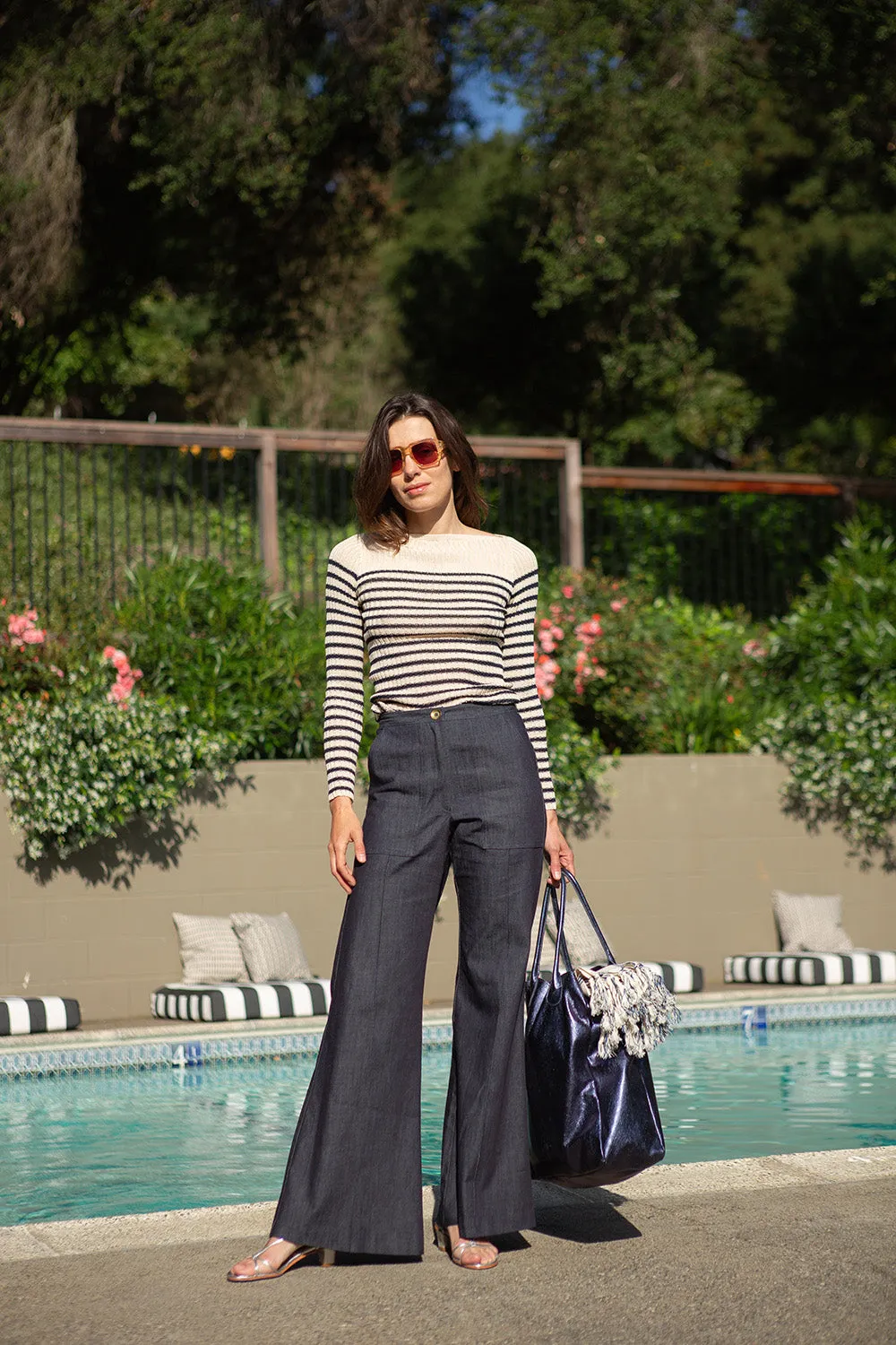 Darby Denim Pant in Dark Indigo