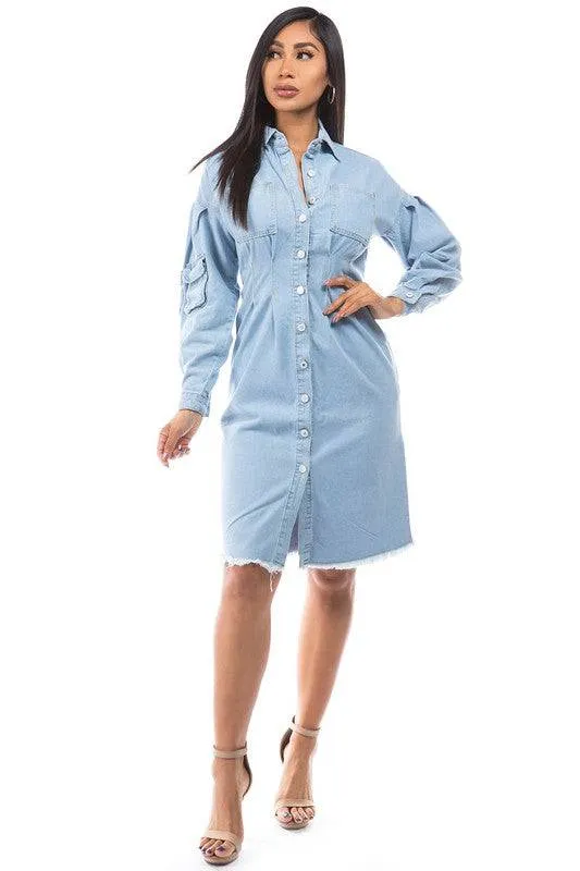 Denim Jacket Dress