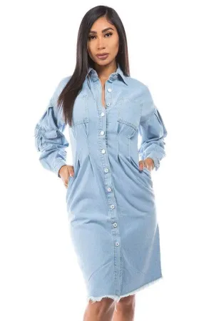 Denim Jacket Dress