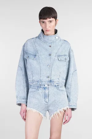 Depsie Denim Jackets in blue cotton