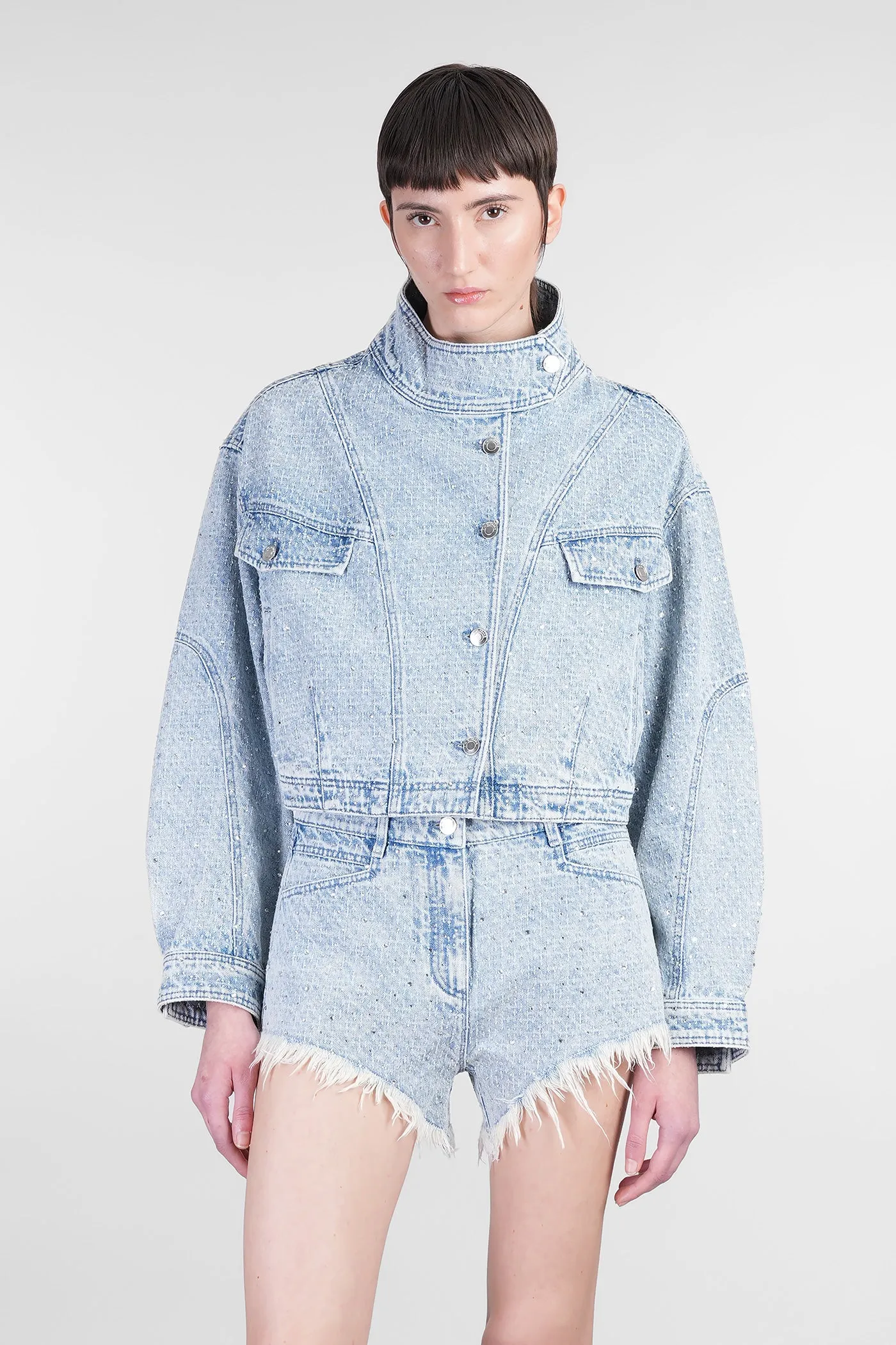 Depsie Denim Jackets in blue cotton