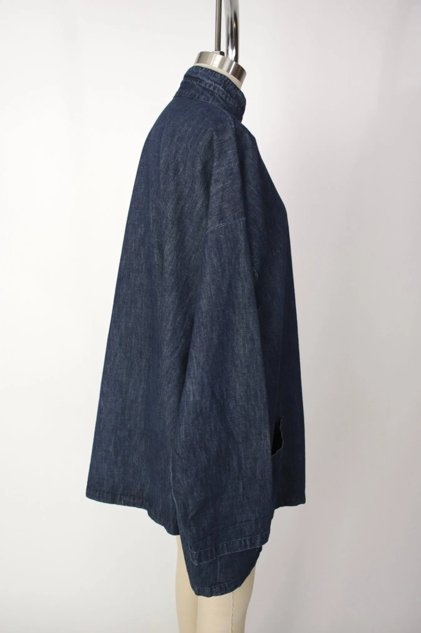 Eskandar Denim Oversize Shirt