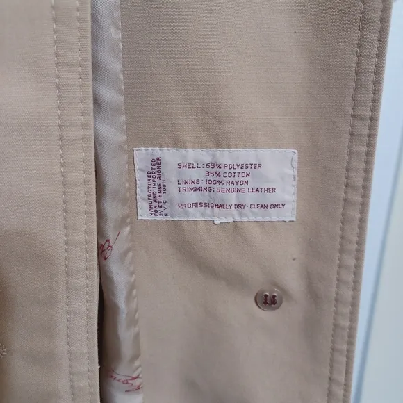 Etienne Aigner Vintage Women's Trench Coat