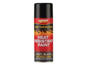 Everbuild Heat Resistant Paint Aerosol 400ml