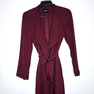 Express brand&quot;Expression in A Trench&quot; Belted preppy core trench coat.